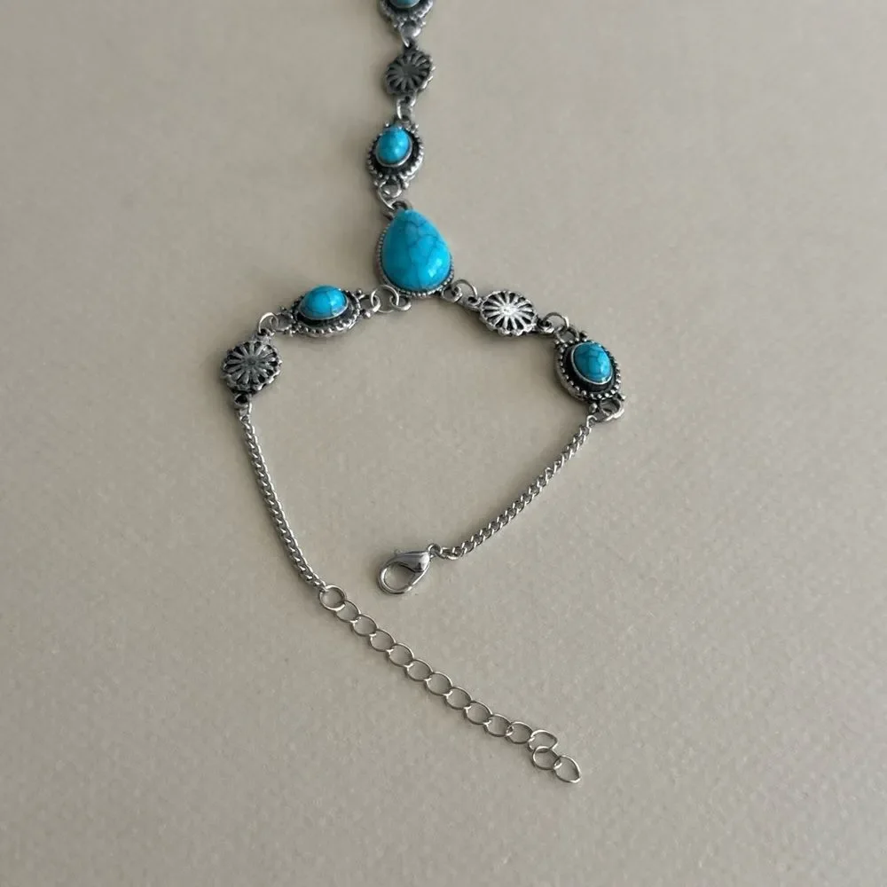 Stone hand chain N1917